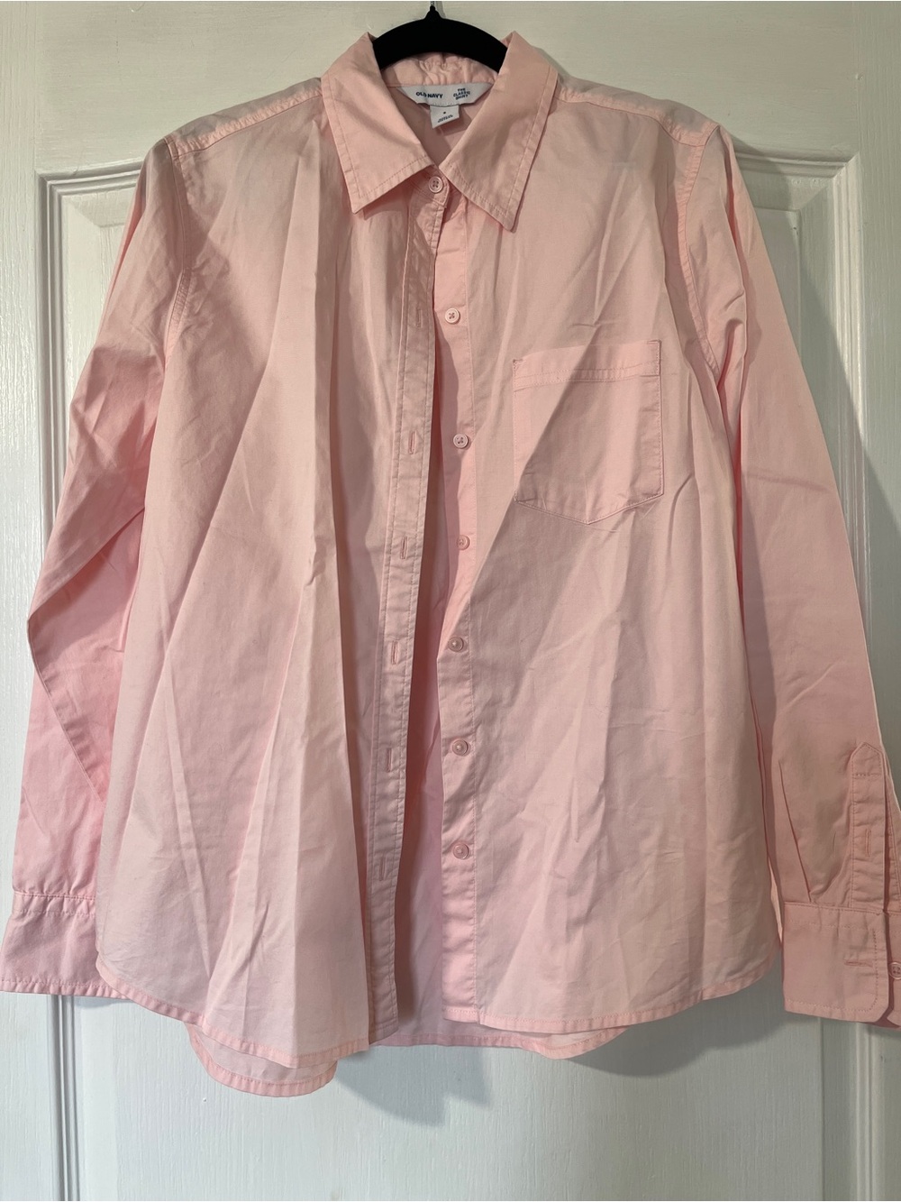 Old Navy Light Pink Women's Button-Down Shirt